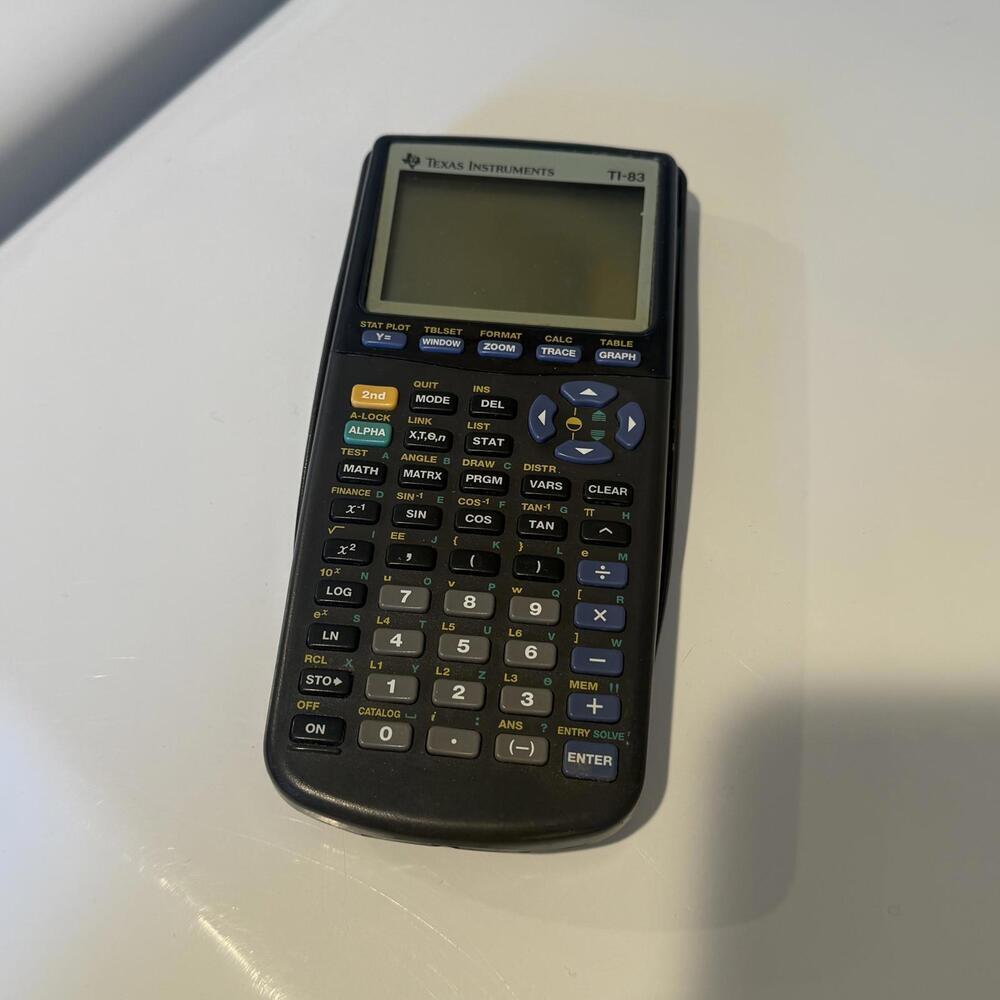 Texas Instruments TI-83 Graphing Calculator
